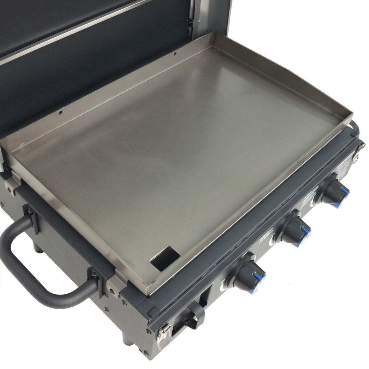 Razor 3-Burner Portable Griddle with Lid