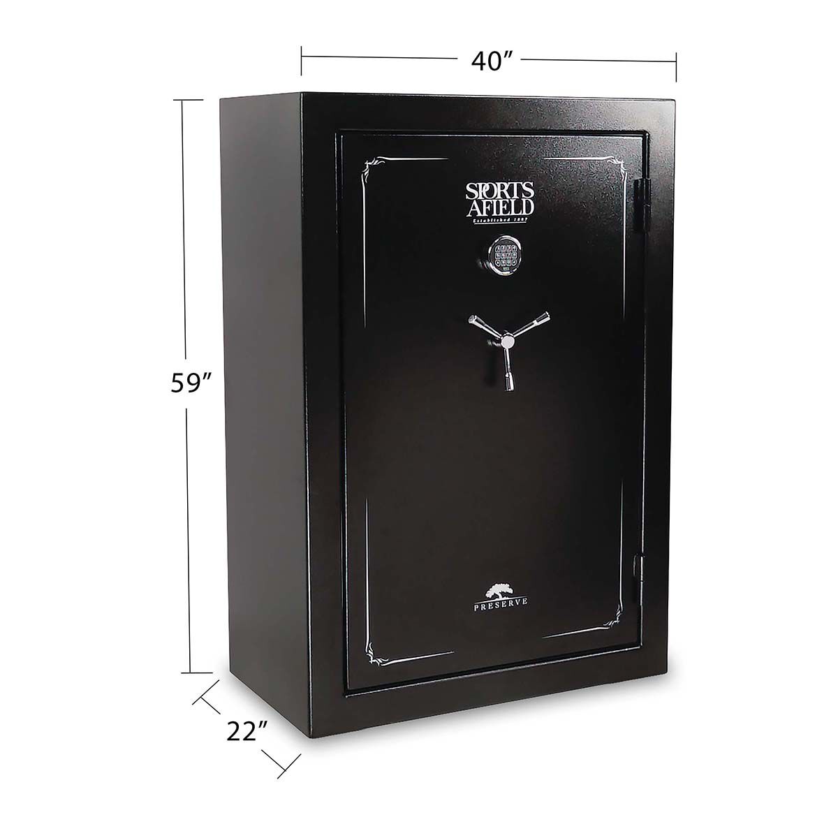 Sports Afield Preserve 40-Gun Safe