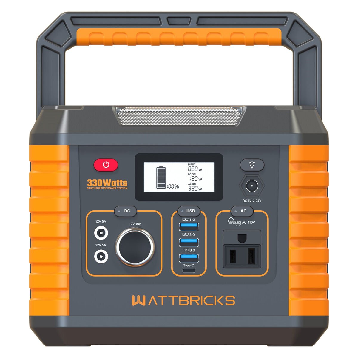 Wattbricks Ener 330w Portable Power Station