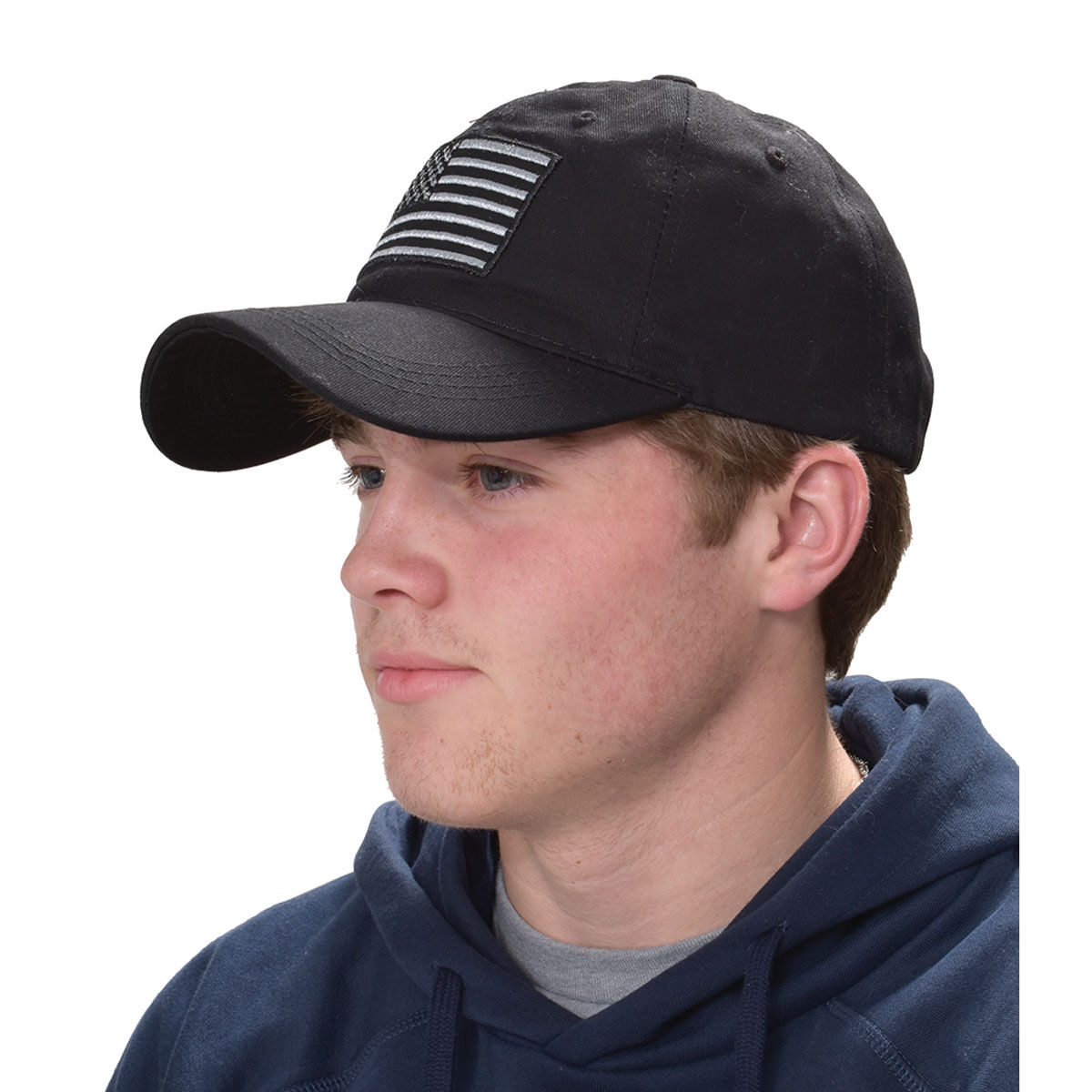 Lucky 7 Men's Washed Flag Cap
