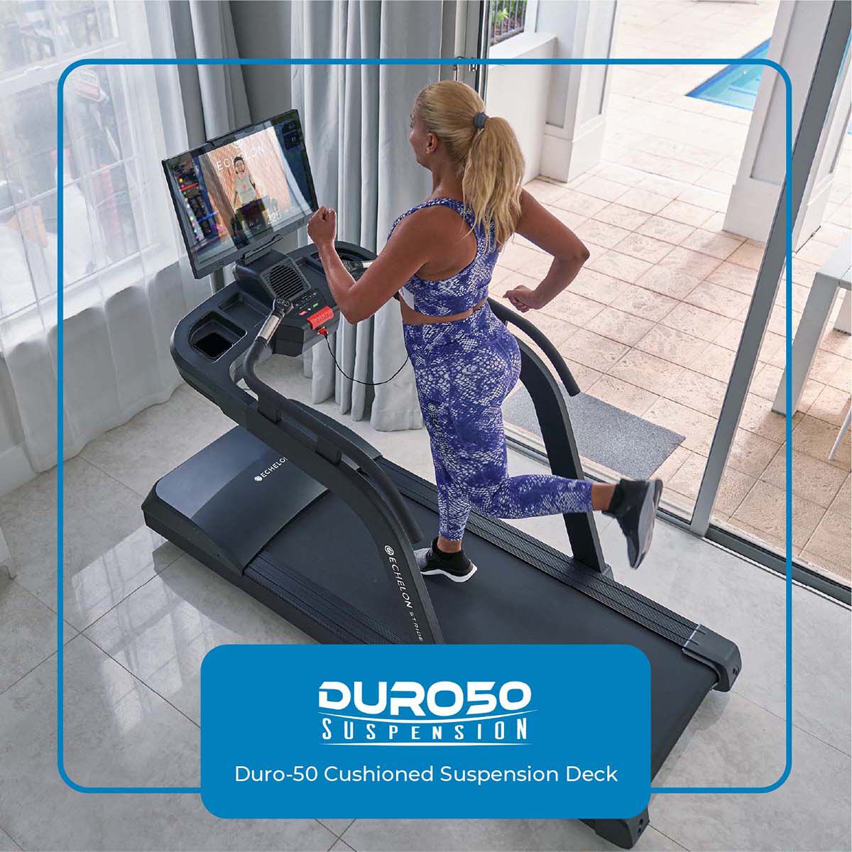 Echelon Stride 5-s Treadmill with 24" HD Touch Screen