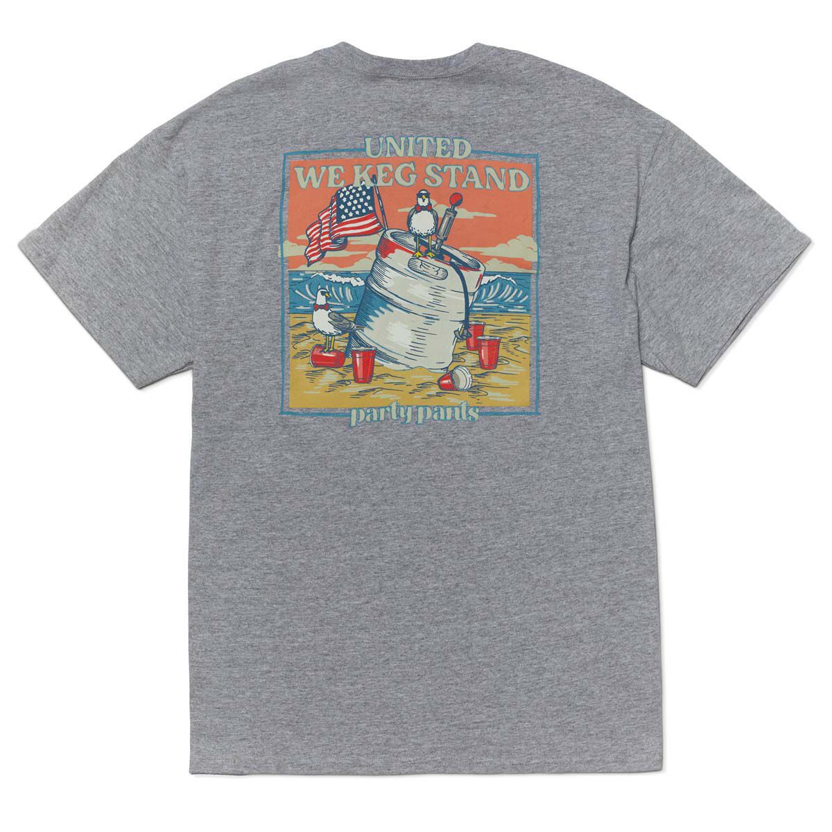 Party Pants Men's Keg Stand Short Sleeve Tee