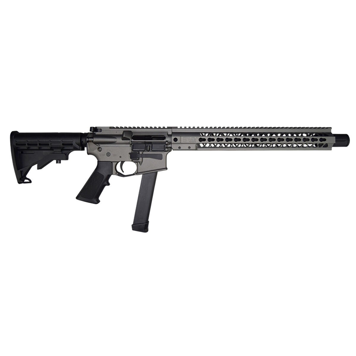 Brigade Firearm 9MM 16BRL 16RAIL TUNGSTEN Centerfire Tactical Rifle
