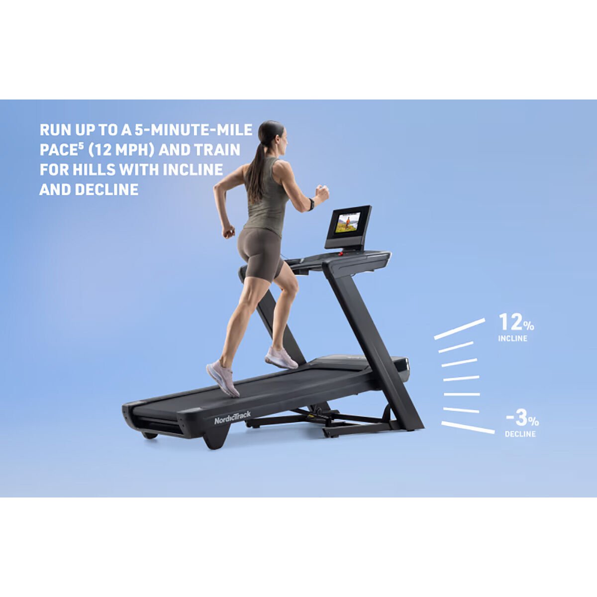NordicTrack Commercial 1250 Treadmill with 30-day iFit Membership with purchase