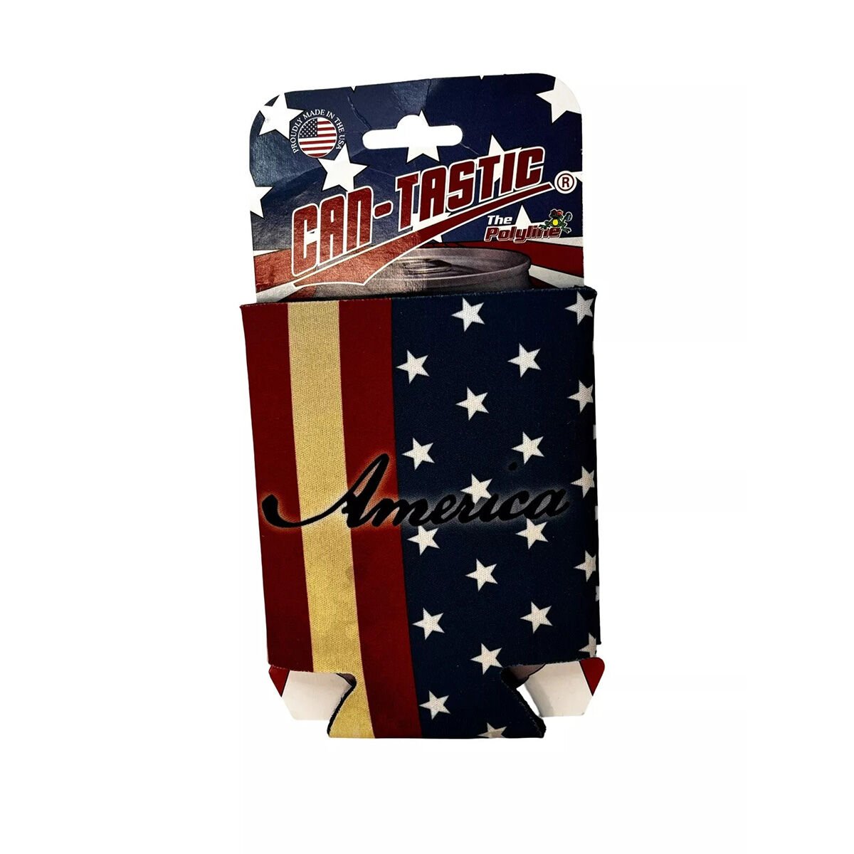 Us Poly USA Can Tastic Koozie