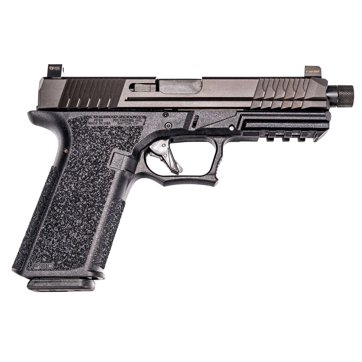 Polymer80 PFS9 Full 9mm 4.49" 17RD Blk Pistol