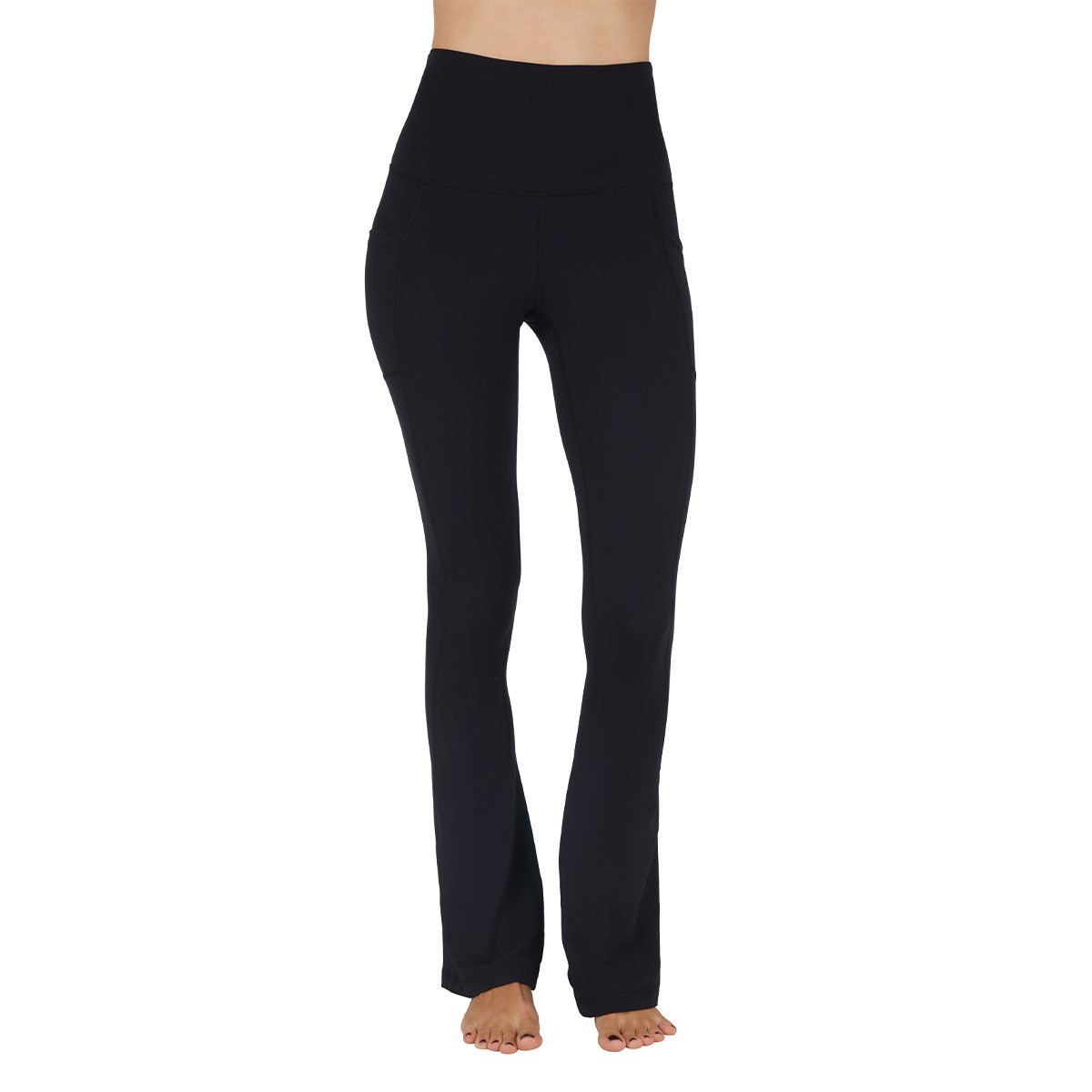Yogalux Women's High Rise Pocket Flare Legging
