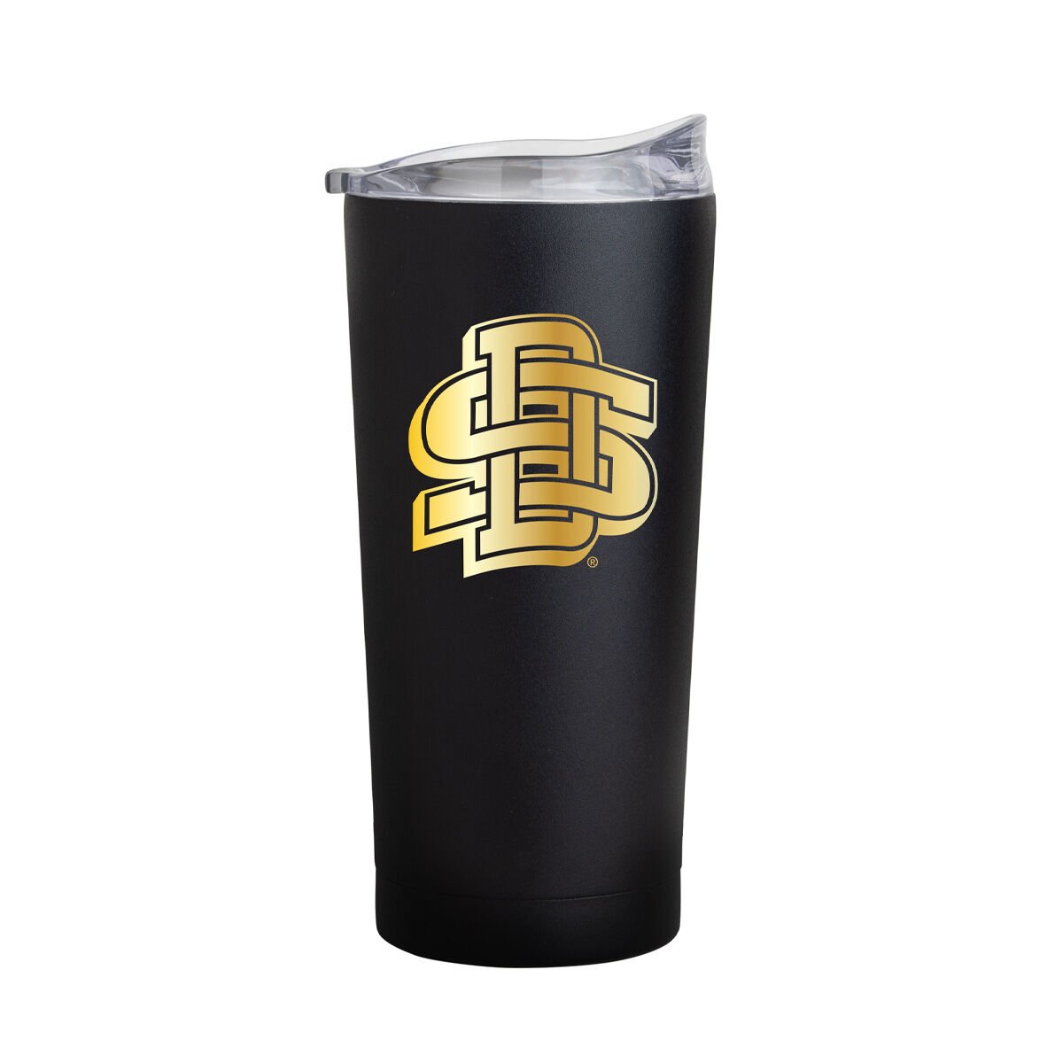 Logobrands SDSU 20oz Gold Foil Tumbler