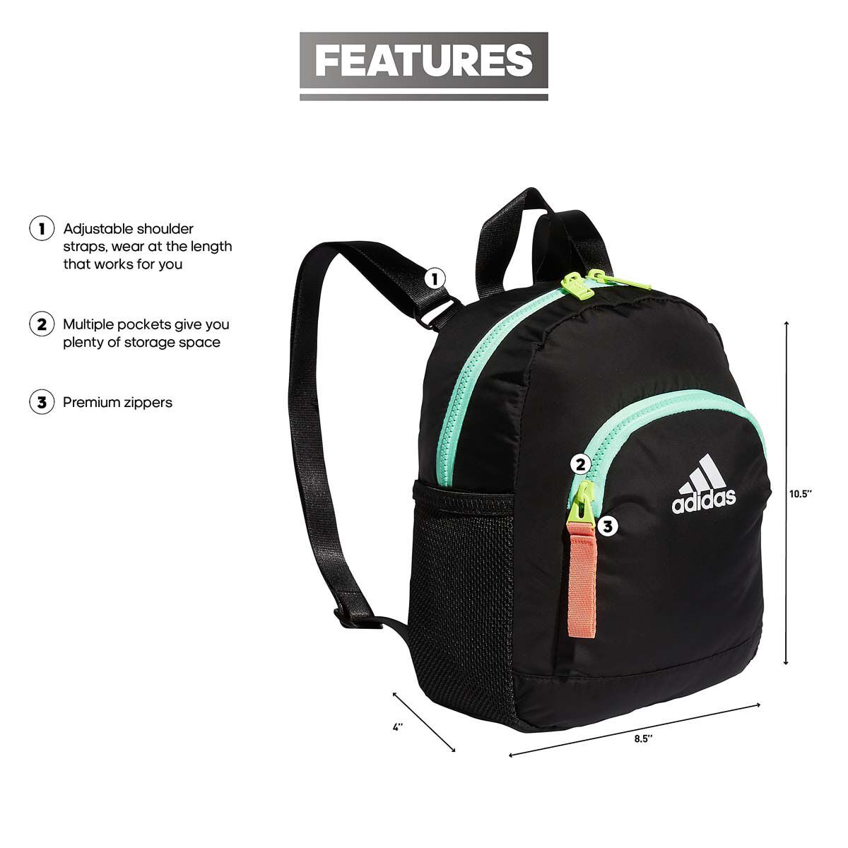 adidas Adidas Linear 3 Mini Backpack