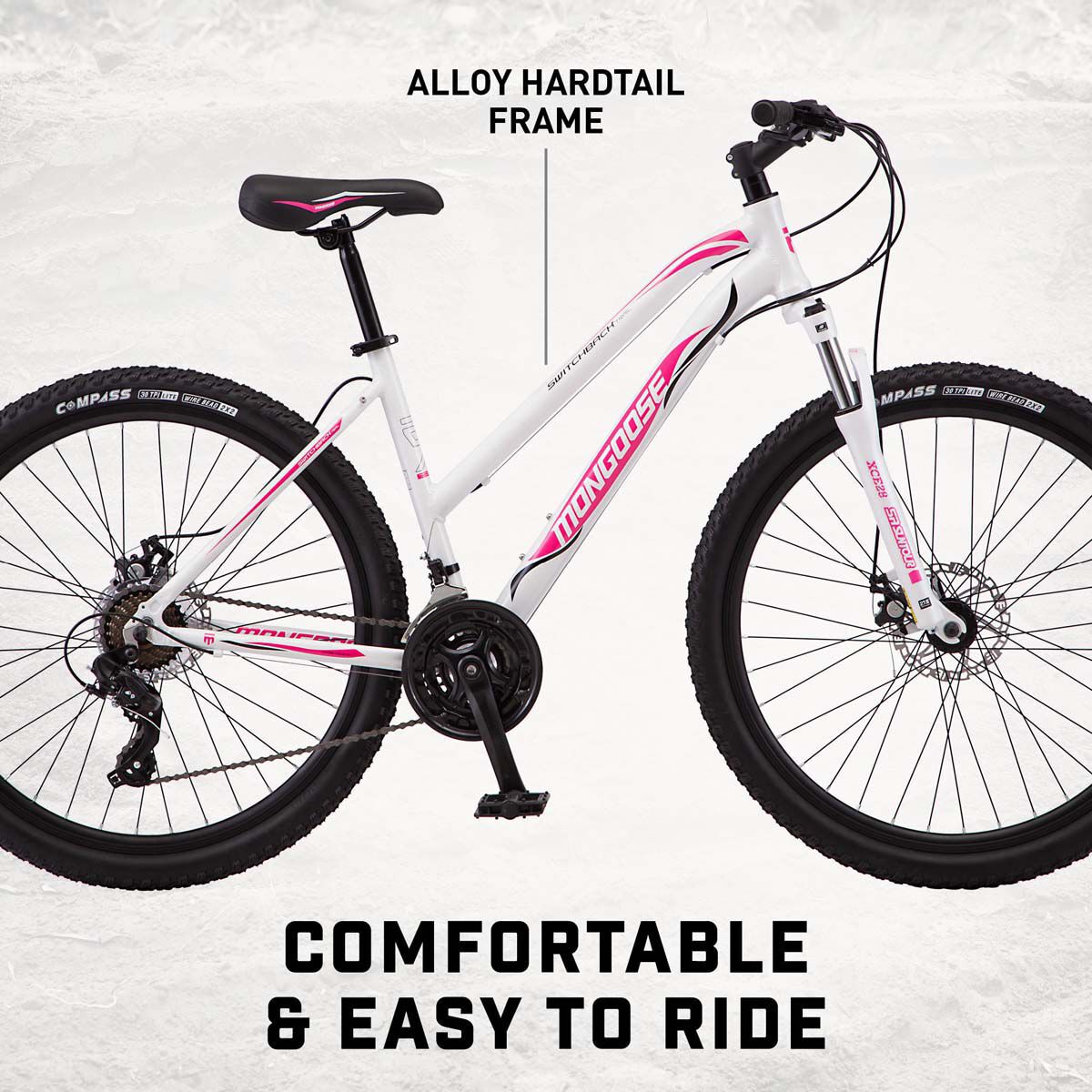 Mongoose Women's Switch Back Trail 27.5" Bike