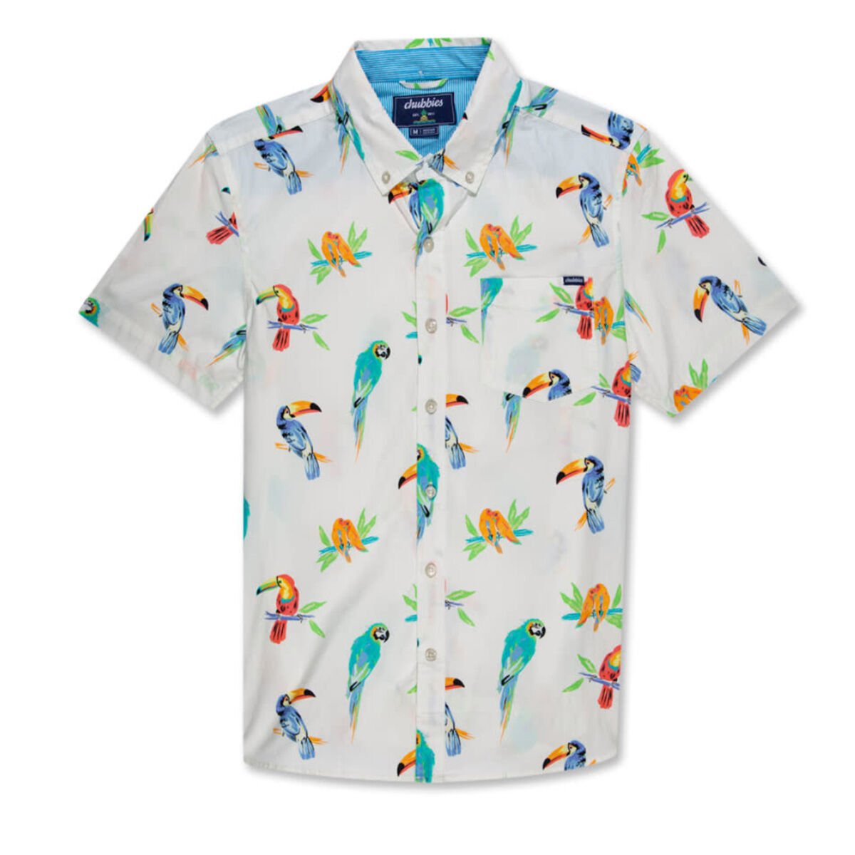 Chubbies Men's  Dude Where's Macaw (Friday Shirt)