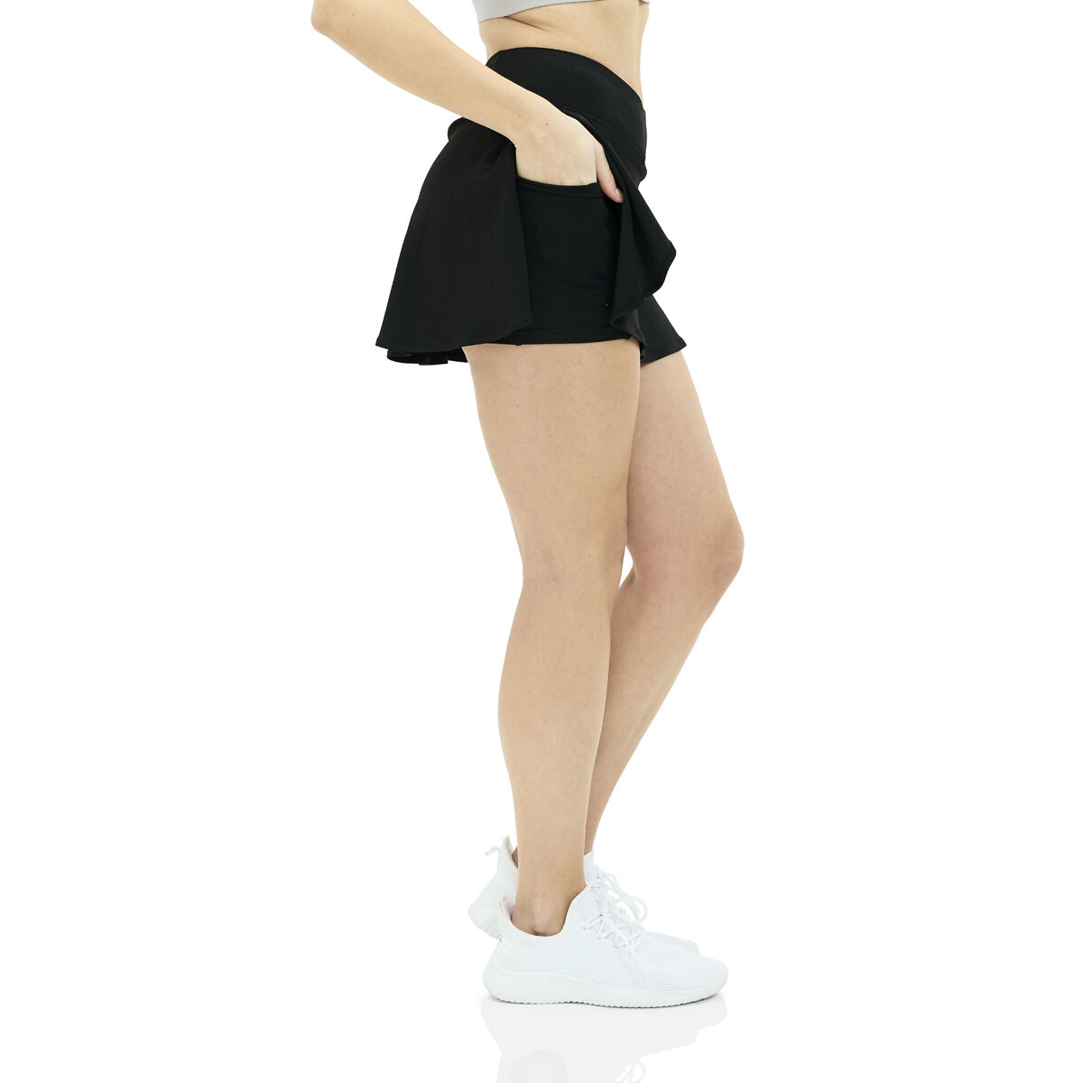 Nicole Miller Sport Women's Cross Over Skort
