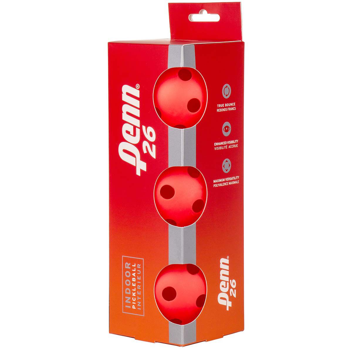 Penn Penn 26 Indoor 3pc Pickleballs