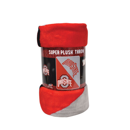 Northwest Co Ohio State Micro Raschl Throw Blanket