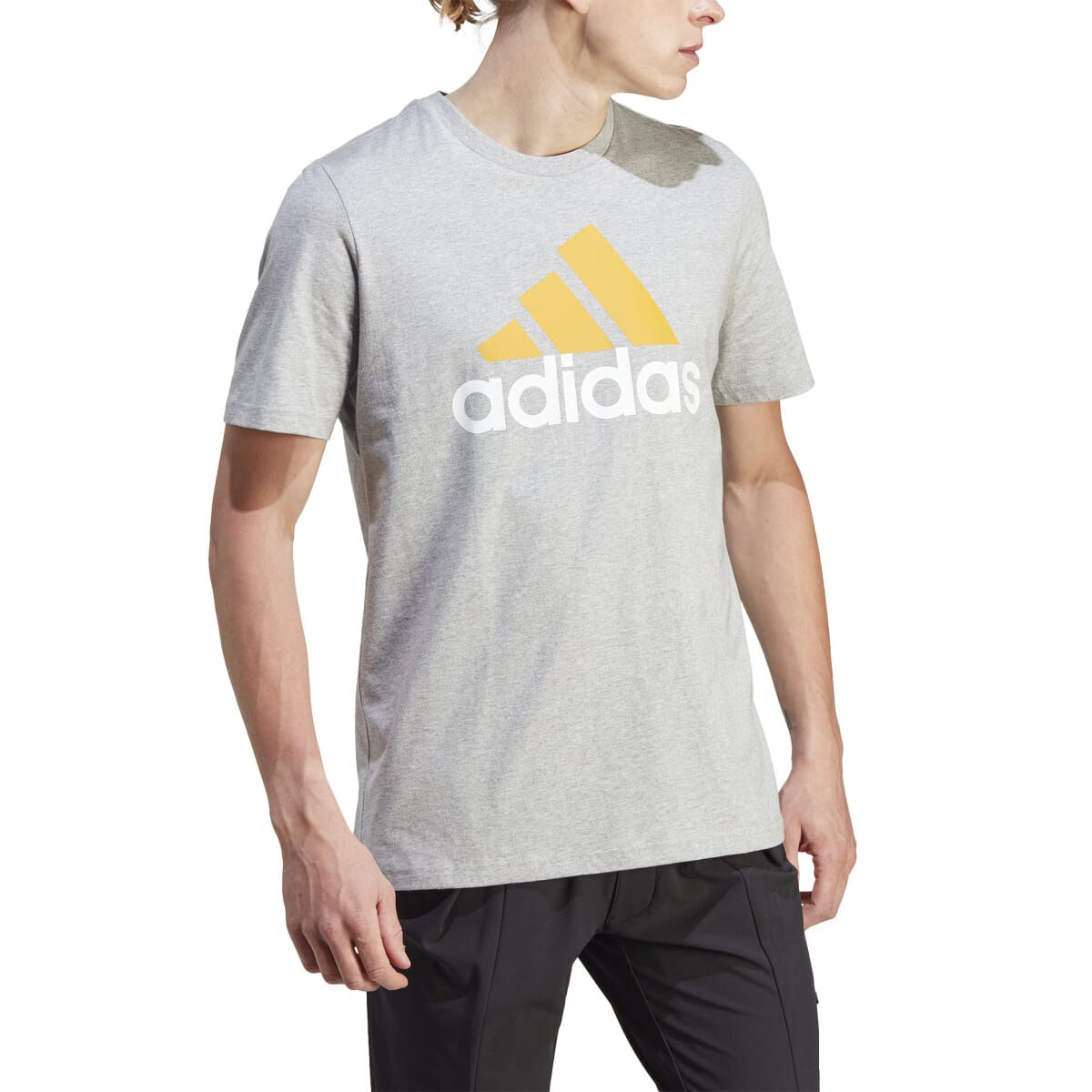 adidas Men's Short Sleeve Big Logo Tee