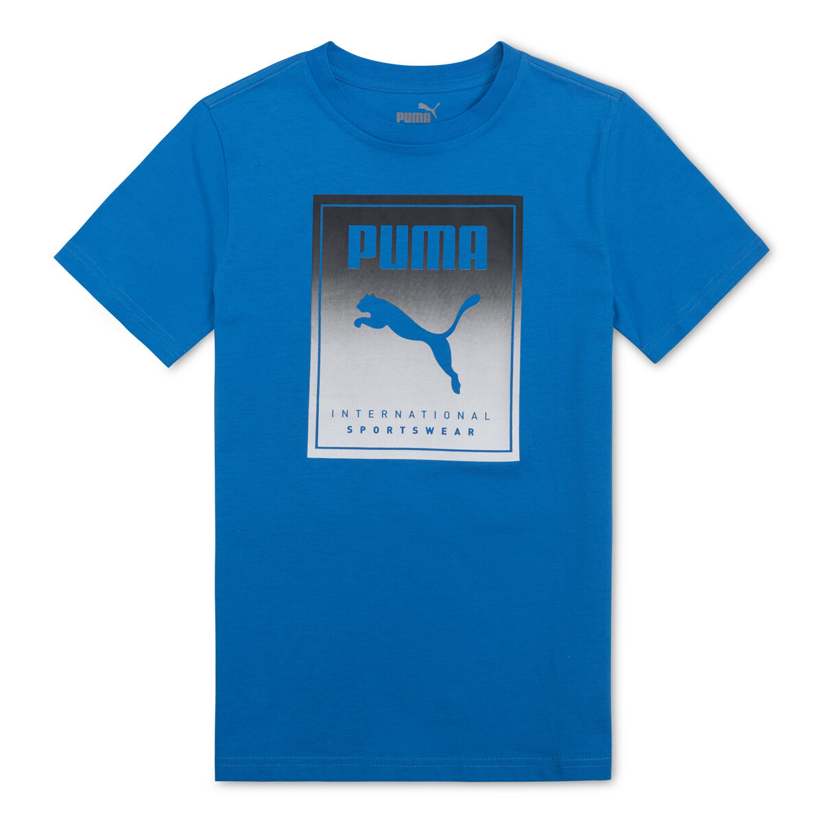Puma Boys' Box Fade Color Short Sleeve Tee