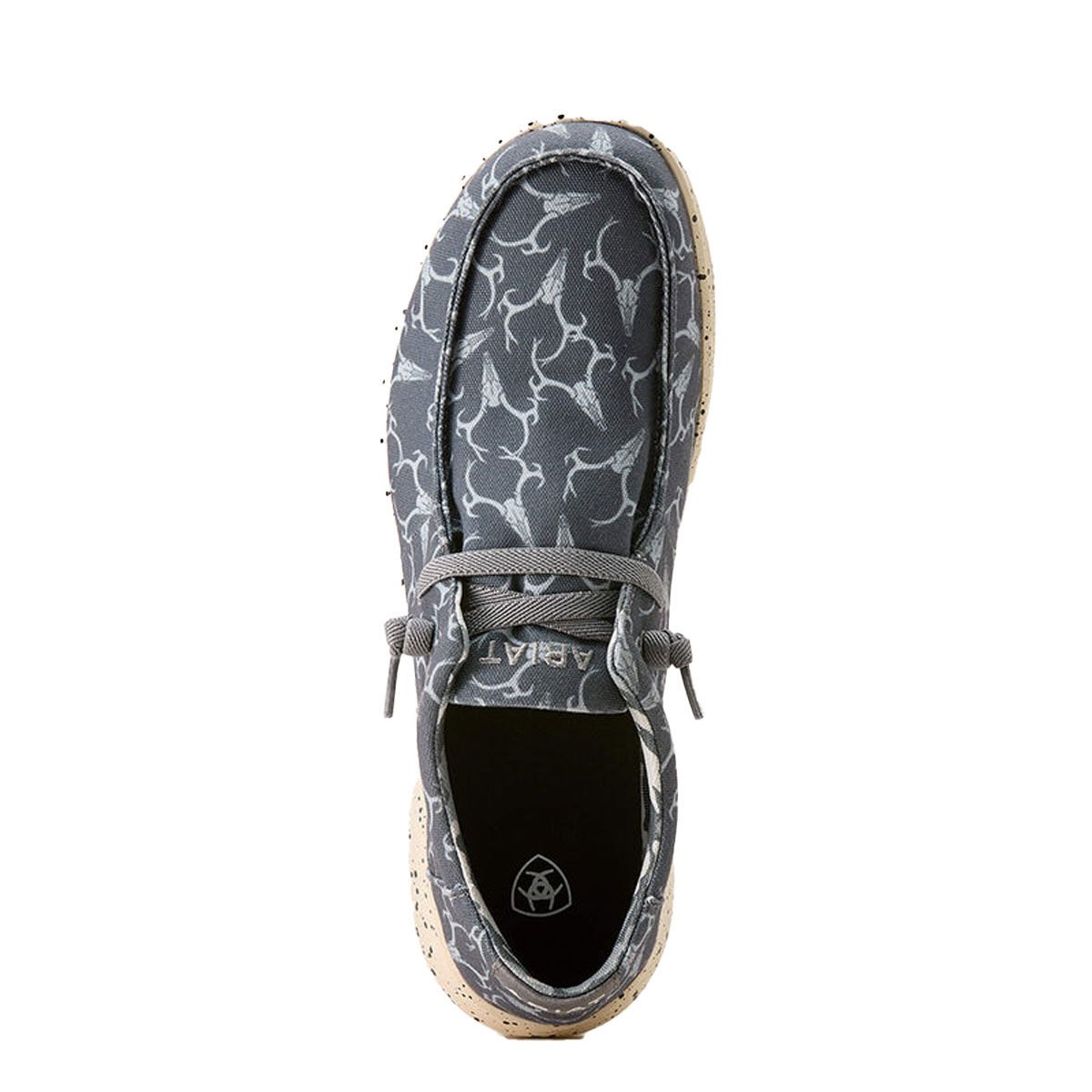Ariat Men's Hilo Grey Deerskull