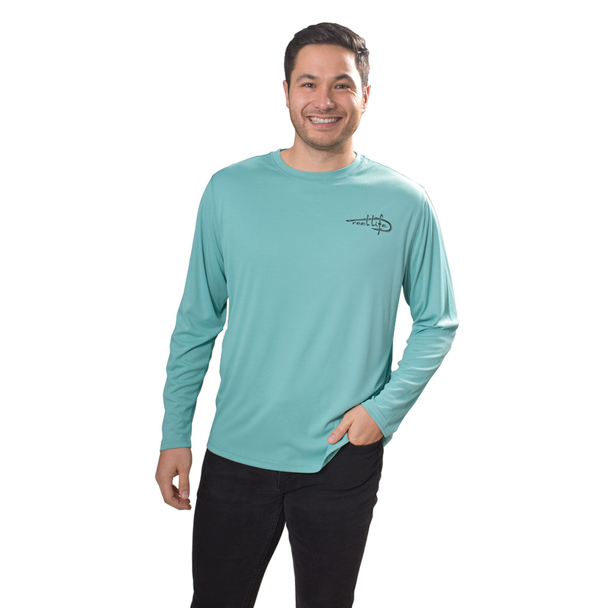 Reel Life Men's Long Sleeve Tee