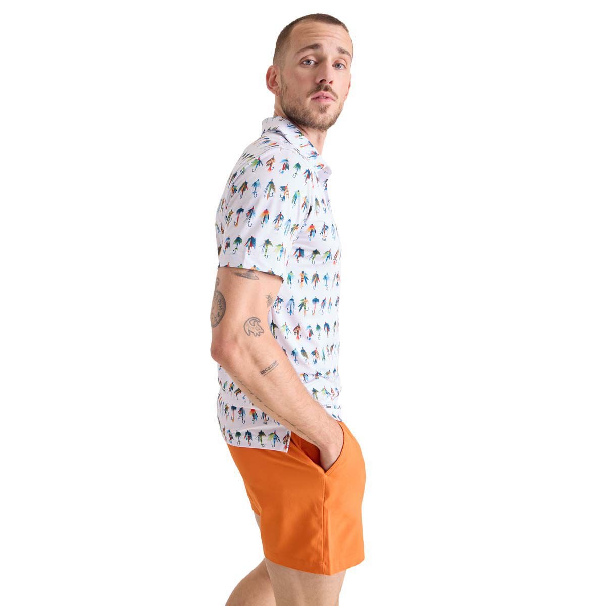 Chubbies Men's Catch of Day (Performance Polo )