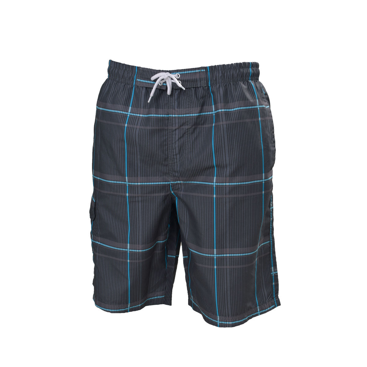 Canyon Creek Men's Cargo Plaid Swimshort