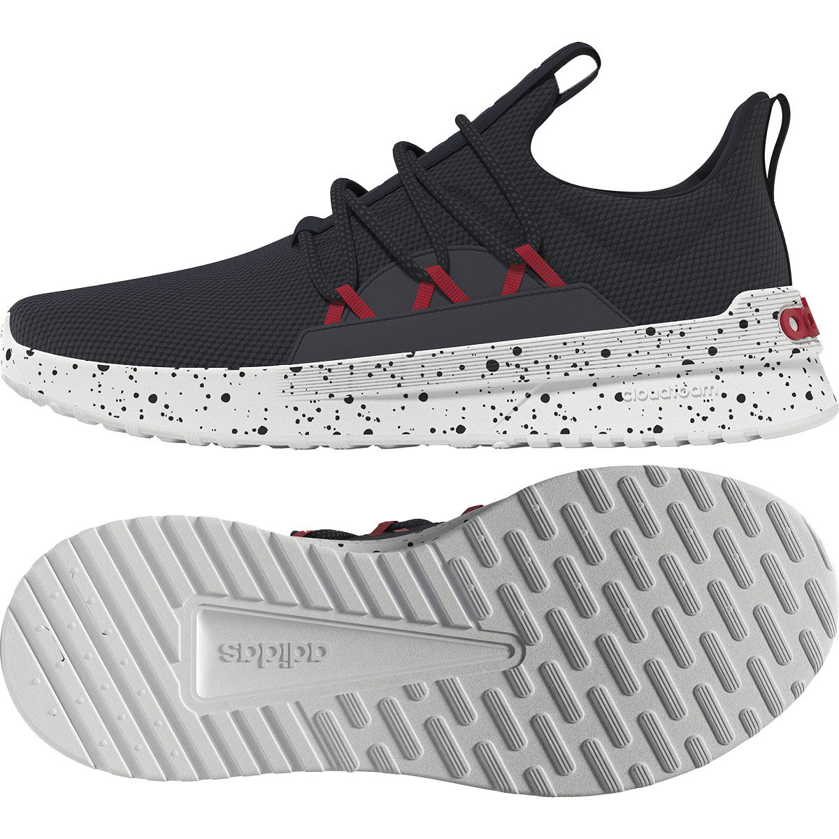 adidas Men's Lite Racer Adapt 4 Cloudfoam Lifestyle Running Slip-On Shoes