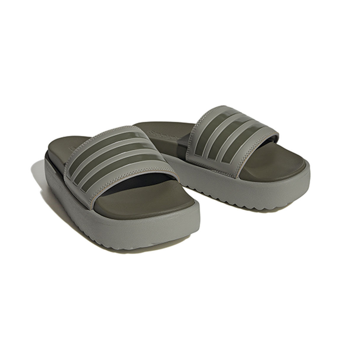 adidas Adult Adilette Platform Slides