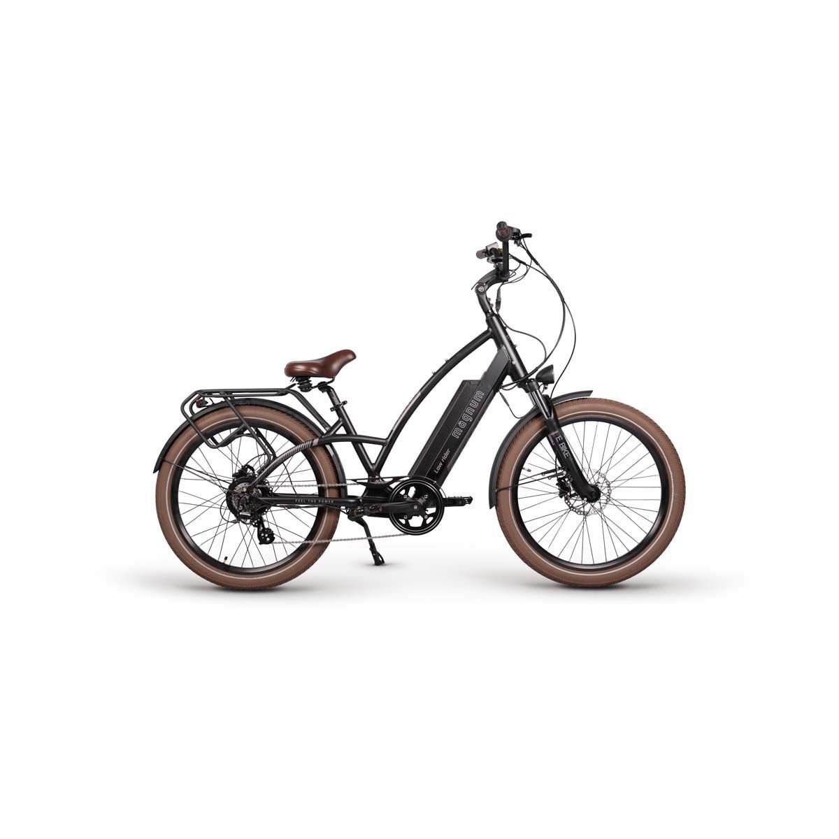 Magnum Bikes Low rider 2.0 - Black-Graphite - 48v 15Ah