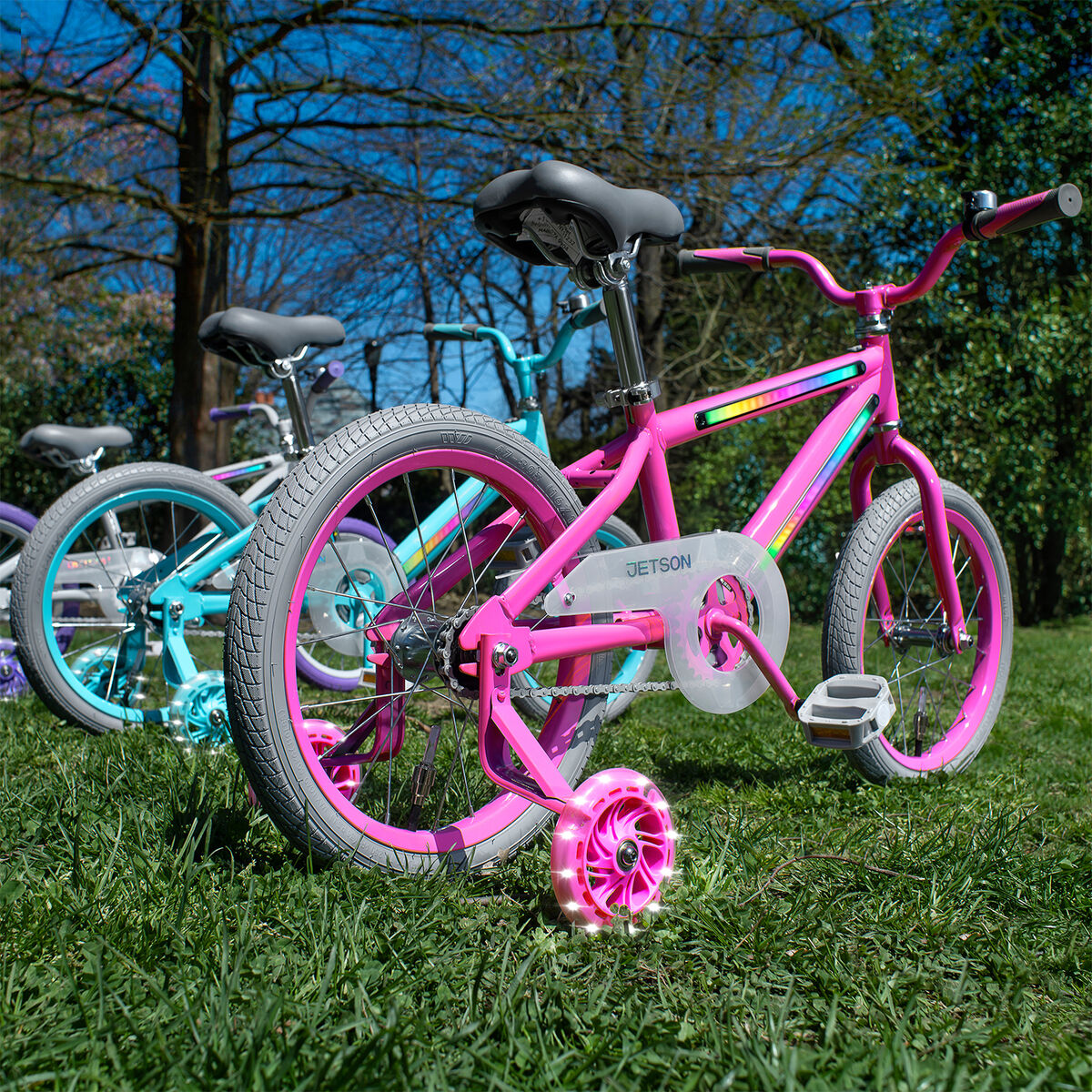 Jetson JLR M Light Up Bike 16in, Pink