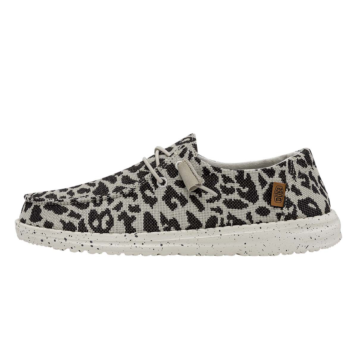 HeyDude Women's Wendy Cheetah Grey Shoes