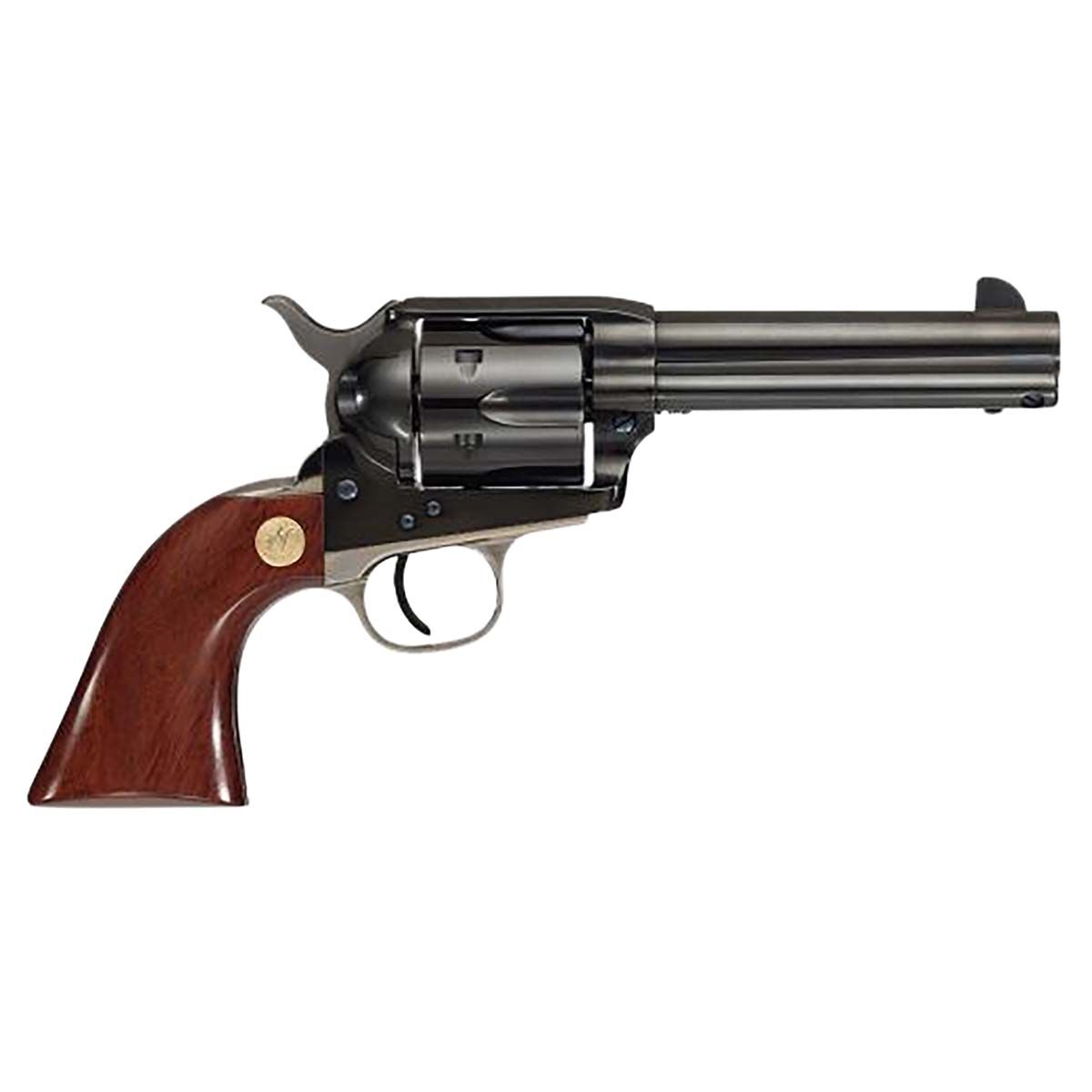Cimarron Pistoleer 357 Nickel BS/TG Revolver