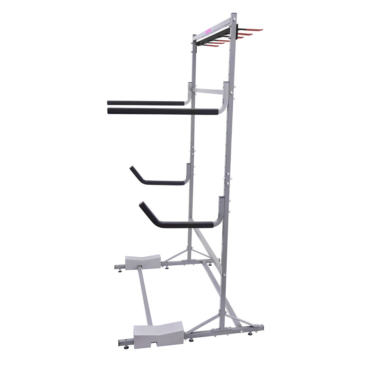 Malone FS Rack Floor Based Storage System 2 Kayak, 2 SUP, 6 Ski Storage Rack