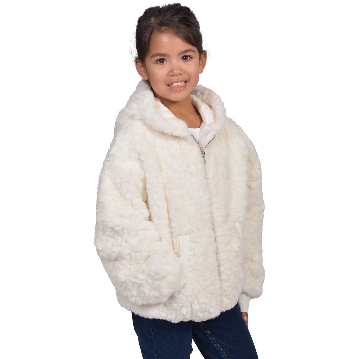 Canyon Creek Girl's Long Sleeve Full Zip Hood