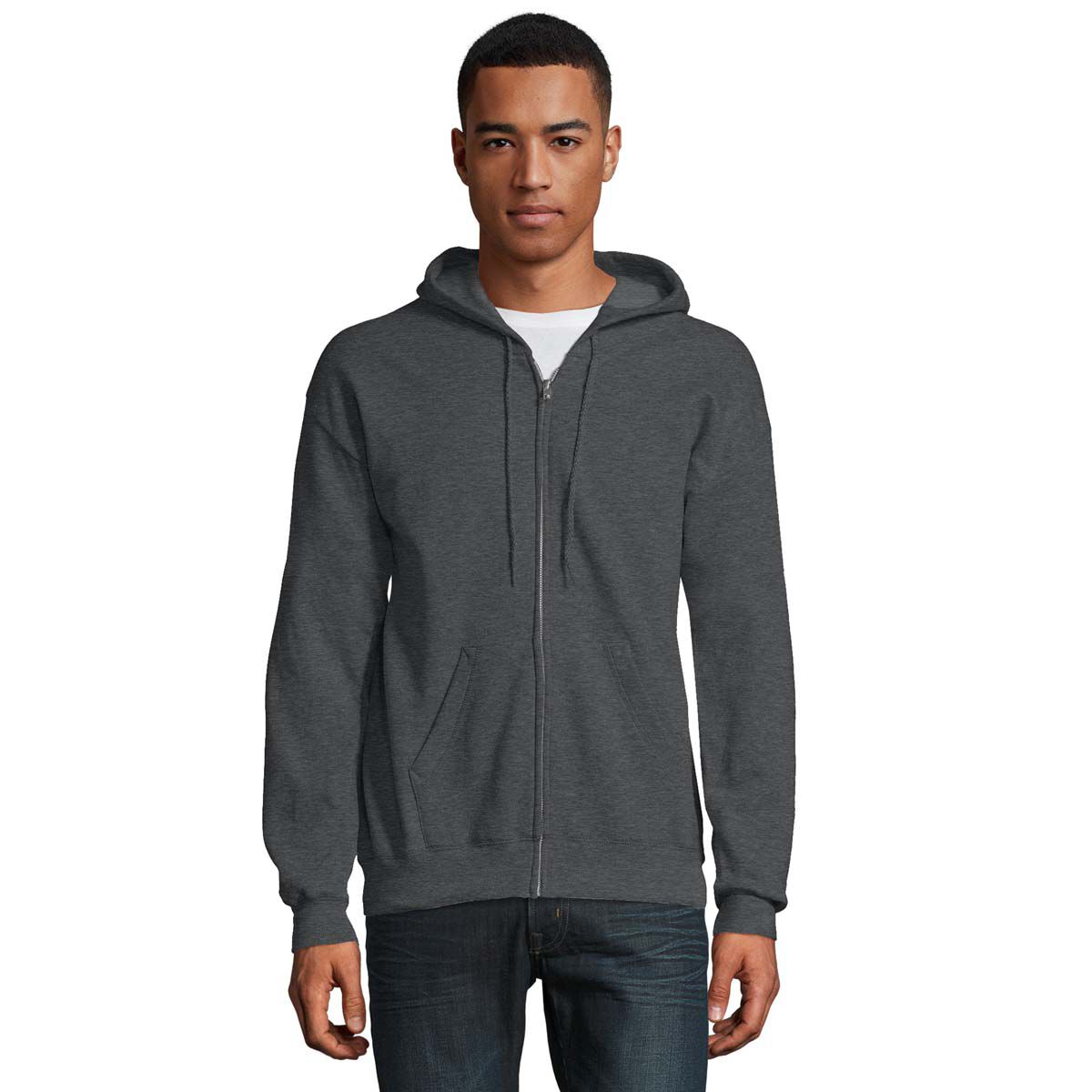 Hanes Men's Full Zip Fleece