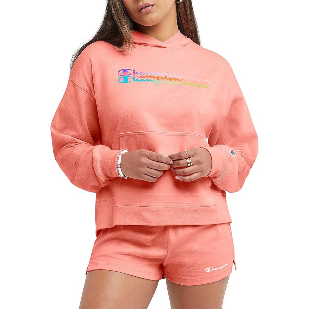 Champion Women's Midweight Jersey Hoodie