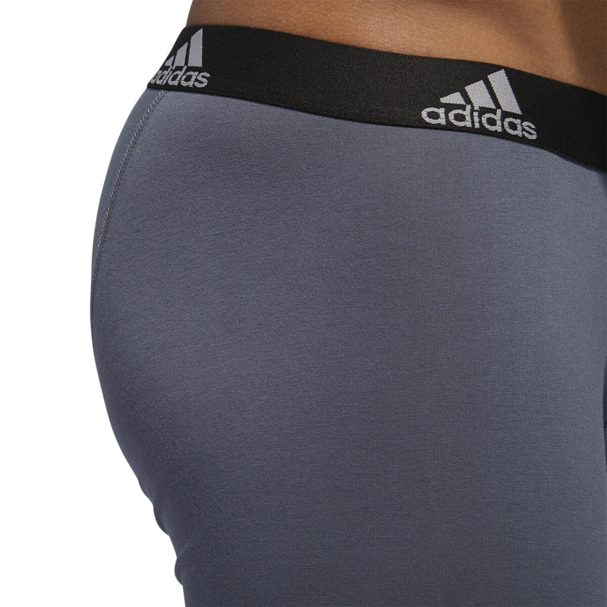 adidas M STR COTTON 3PK BOXER BRIEF
