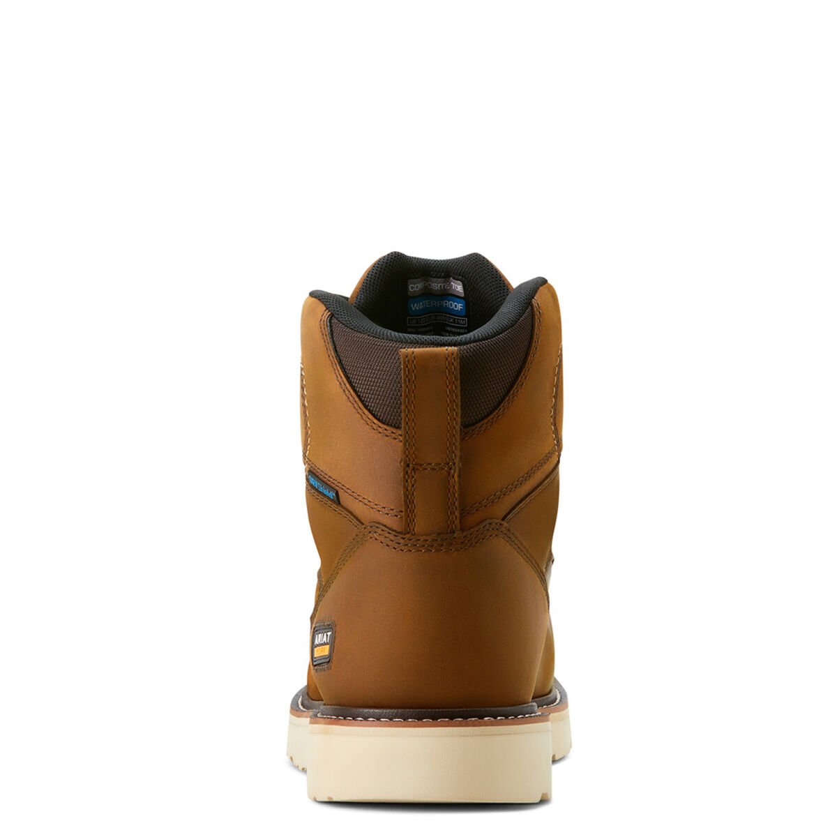 Ariat Men's Rebar Wedge Moc Toe 6" Waterproof Composite Toe Work Boot