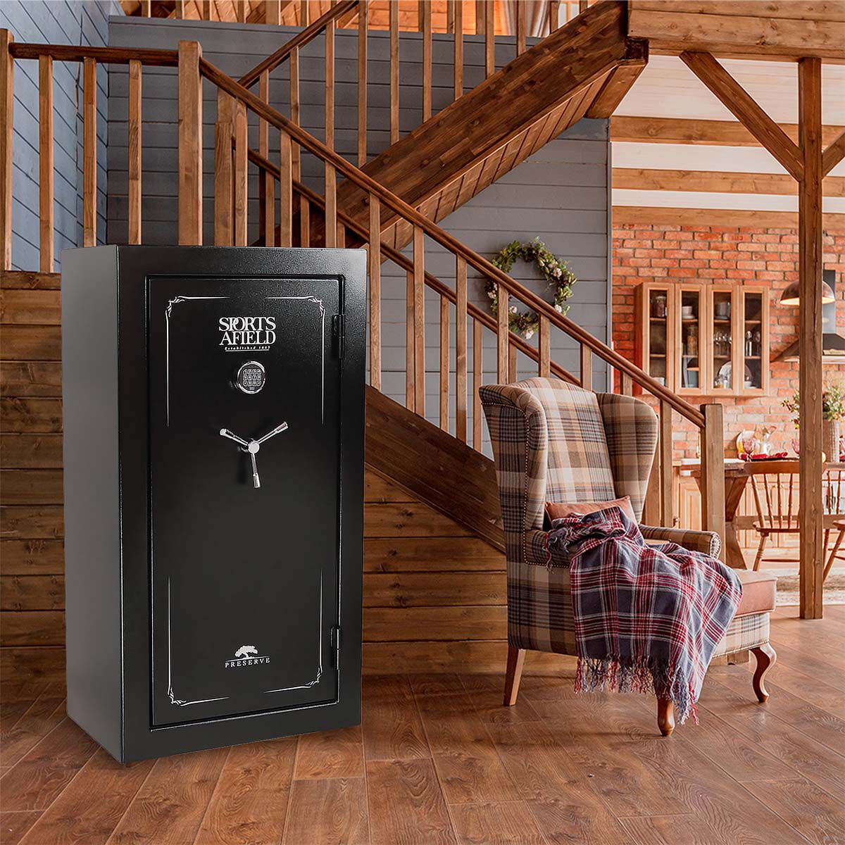 Sports Afield Preserve 32-Gun Safe