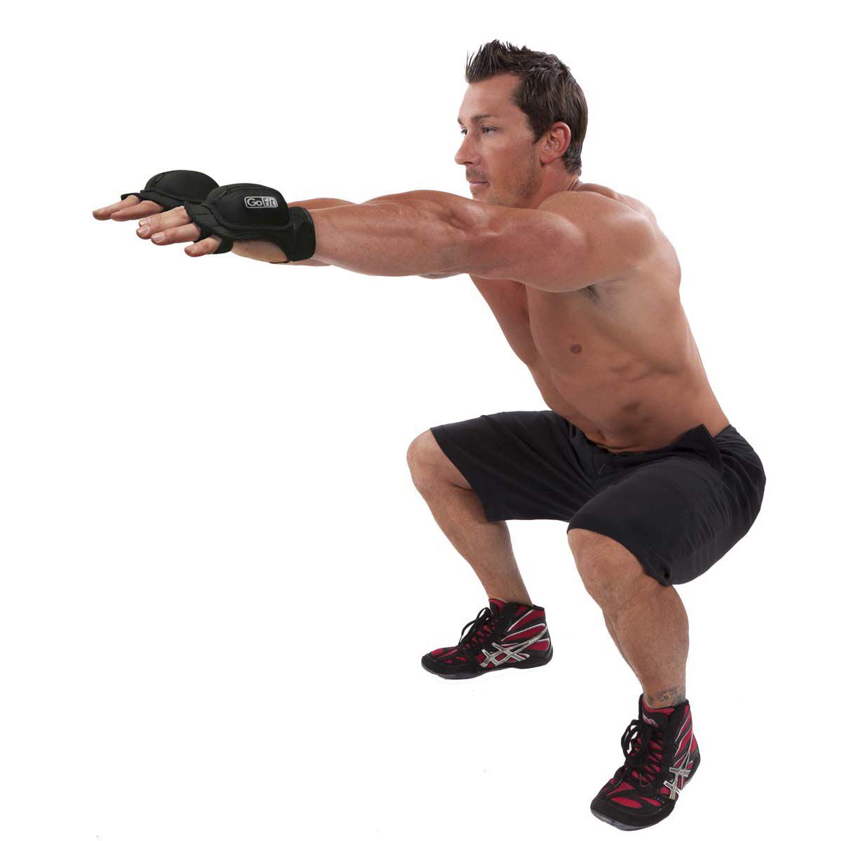 Go Fit 2lb Weighted Aerobic Gloves