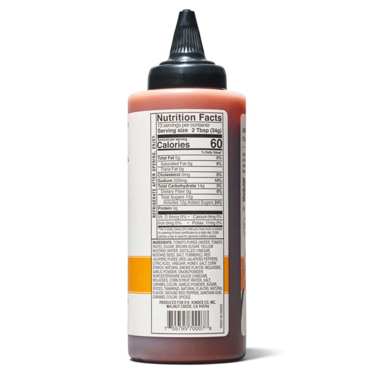 Kinder's Honey Hot BBQ Sauce