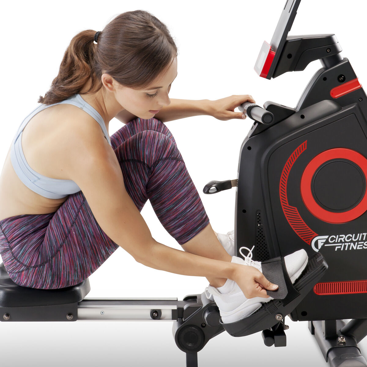 Circuit Fitness Deluxe Foldable Magnetic Rowing Machine