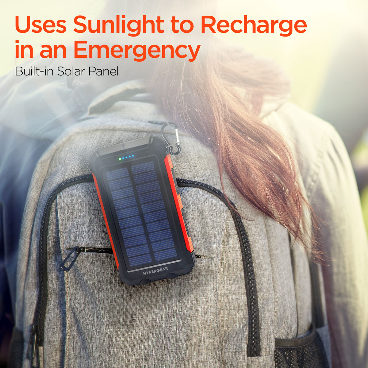 Hypergear 10000mAh Solar Power Bank