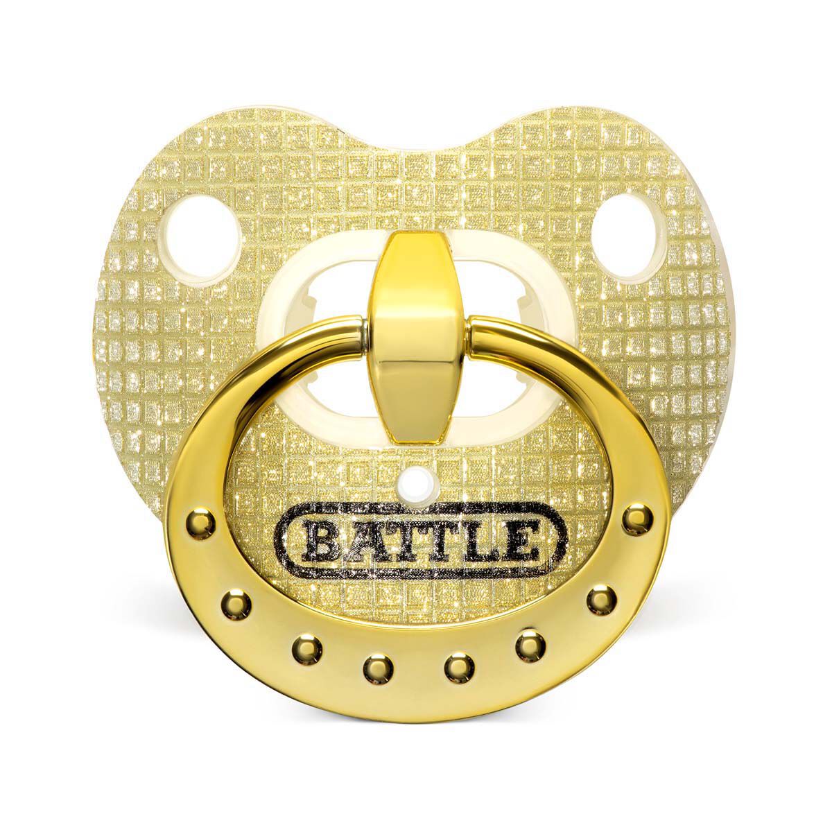 Battle Sports 3D Diamonds Binky Oxygen - Black