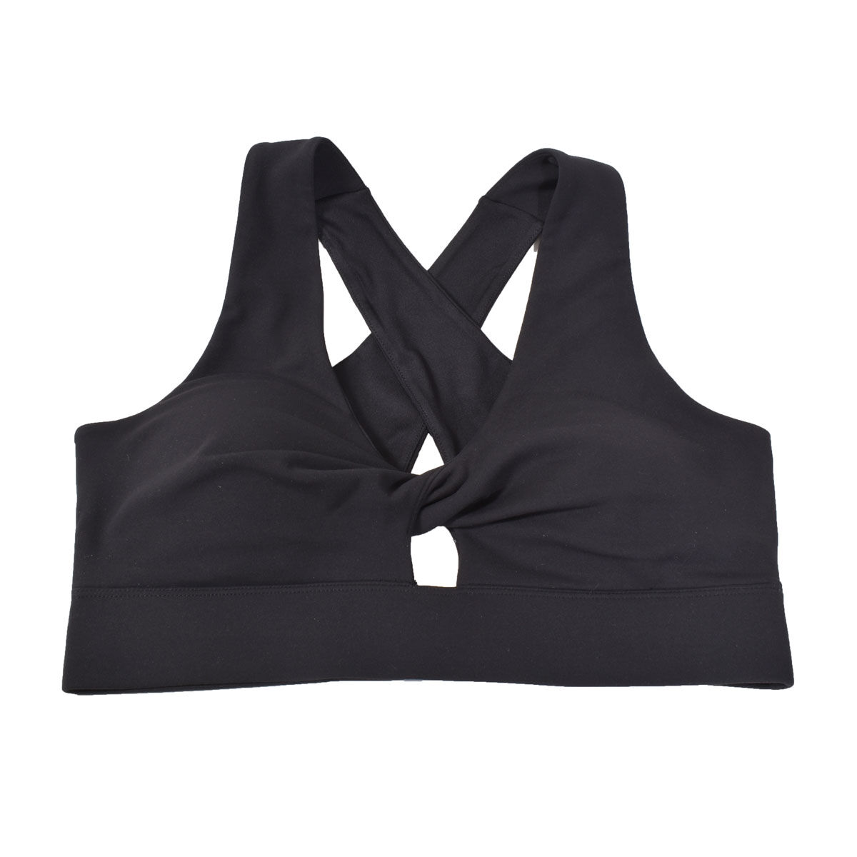 Danskin Women's Twisted Crossover Bra