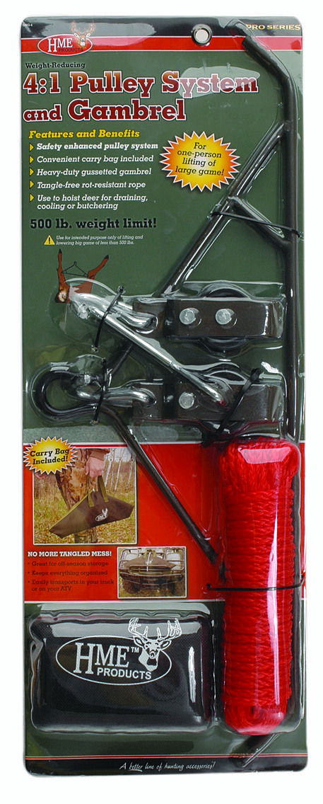 Hme Game Hanging 4:1 Ratio Game Hoist System