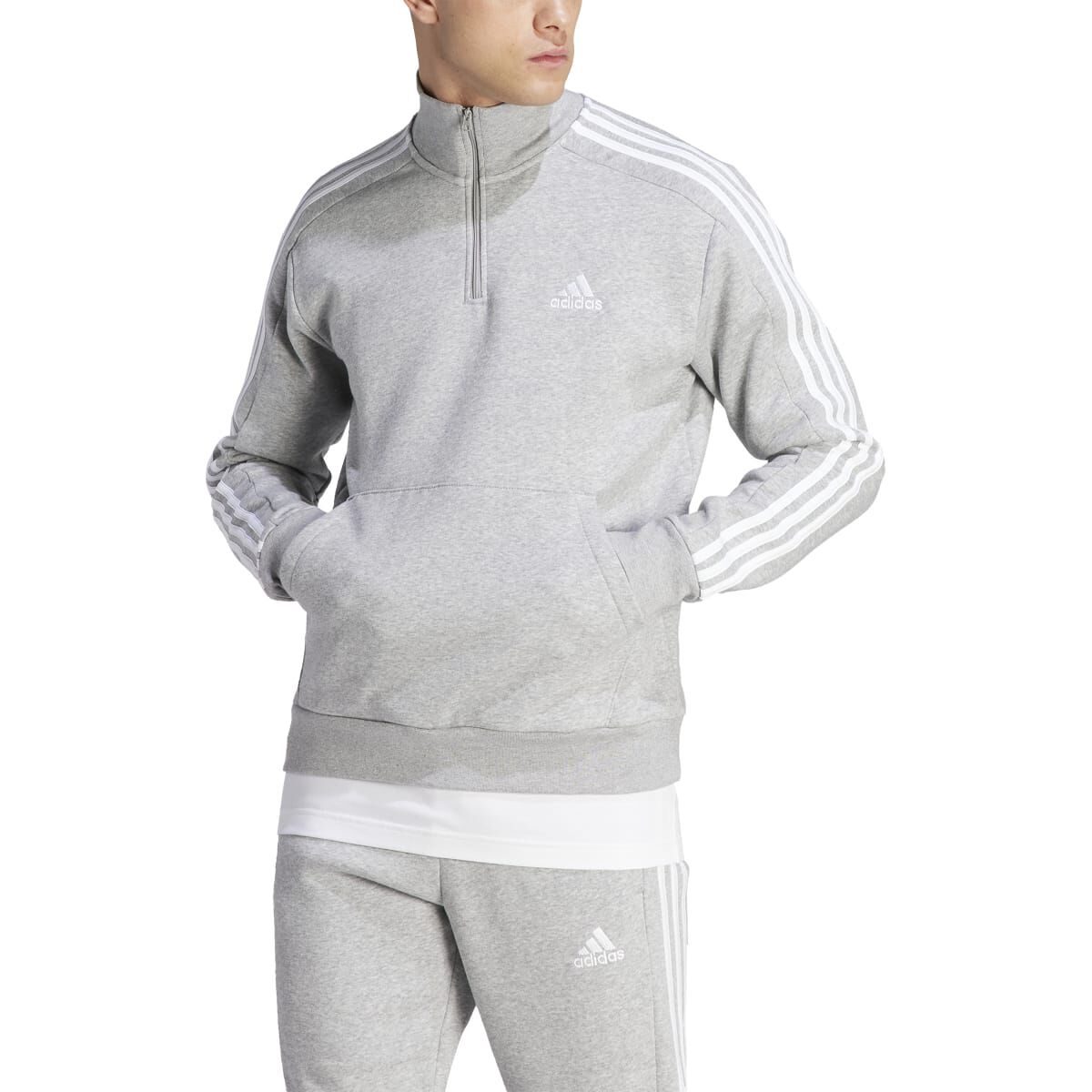 adidas Men's 1/4 Zip Sweatshirt