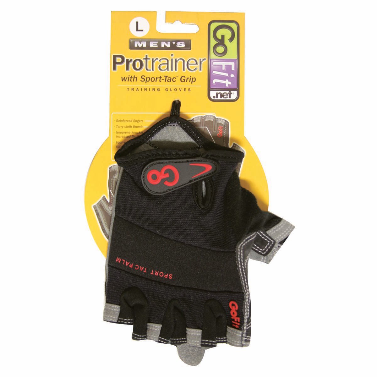 Go Fit Men's Sport-Tac Pro Trainer Gloves
