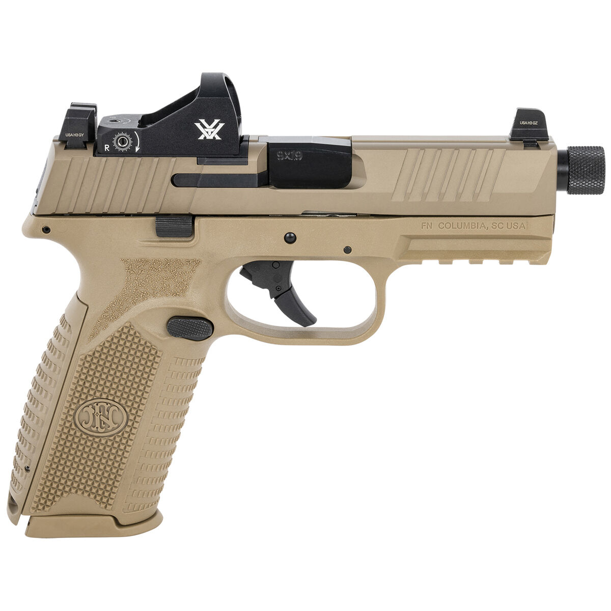 Fn FN509 Tac 9mmW/ Vortex