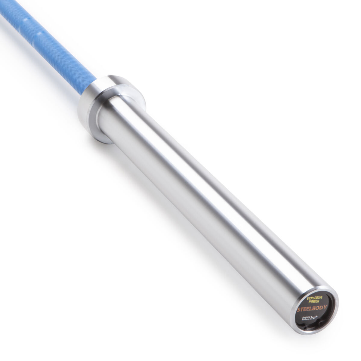 Steel Body 7' Blue Chrome OLYMPIC BAR