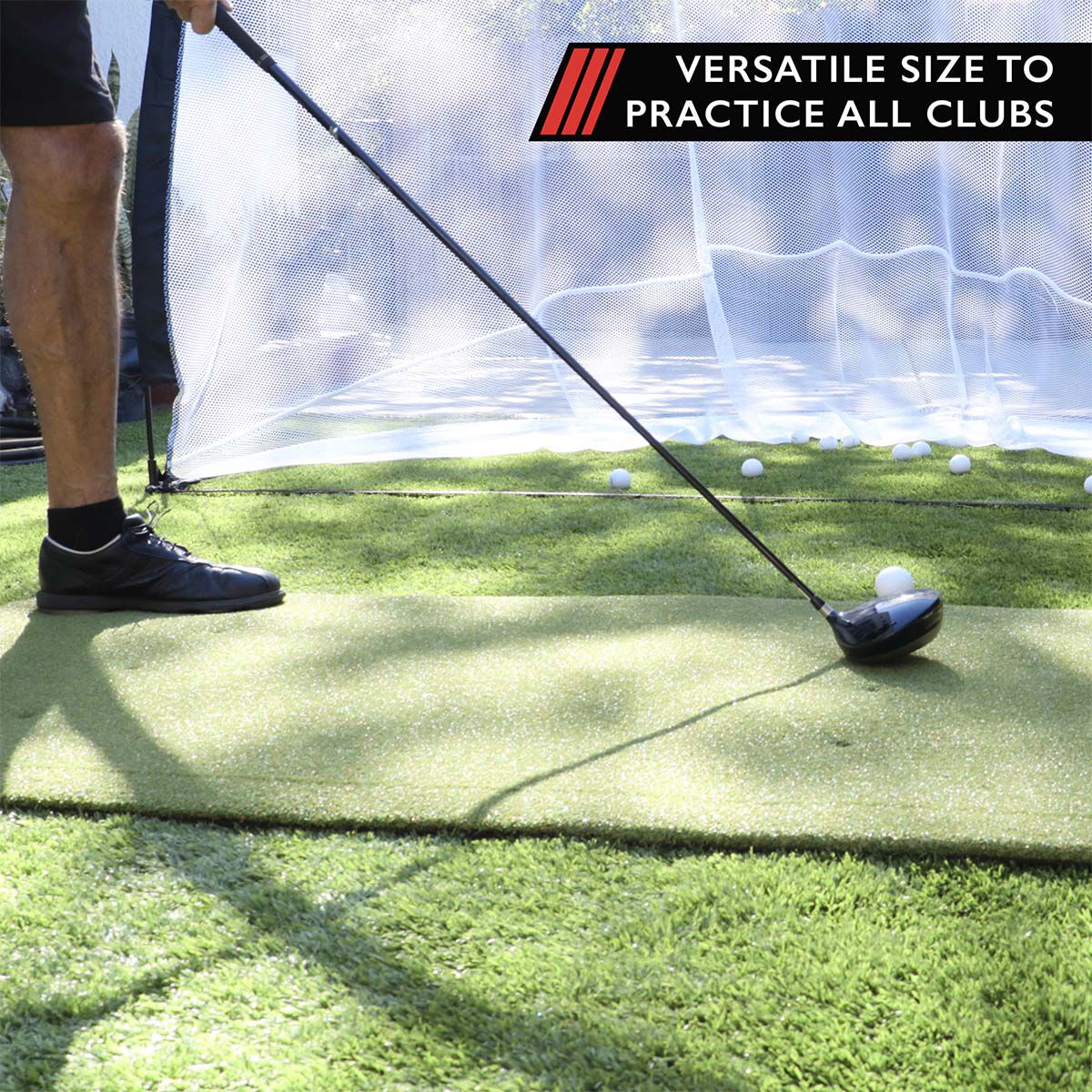 Pure2improve XL 5'x3' Golf Hitting Mat