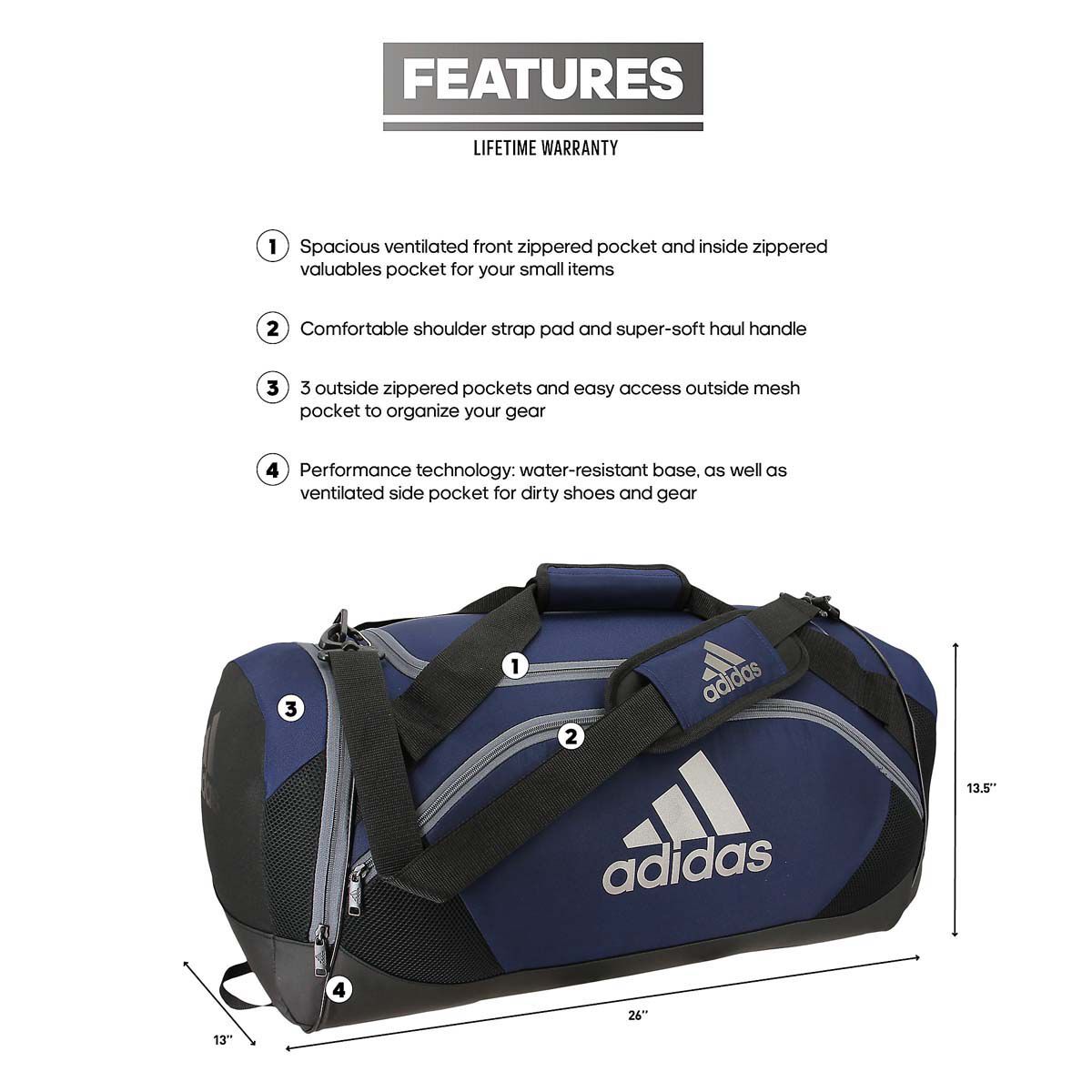 adidas Adidas Team Issue II Medium Duffel